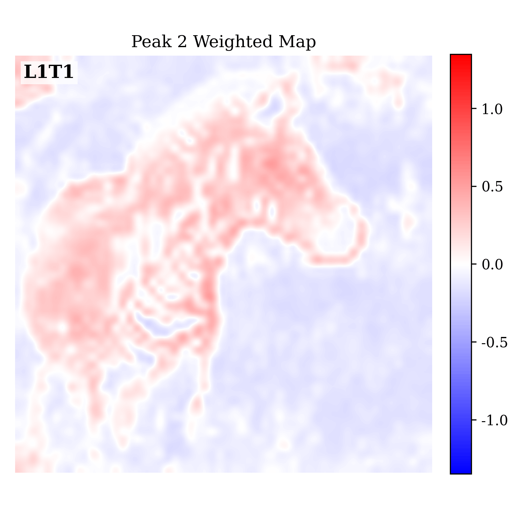 Peak 2 weighted map layer dynamics